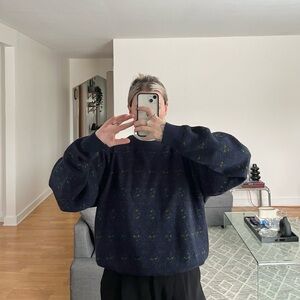 vintage 90’s wool blend knit